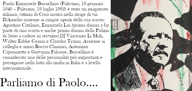 Parliamo di Paolo Borsellino