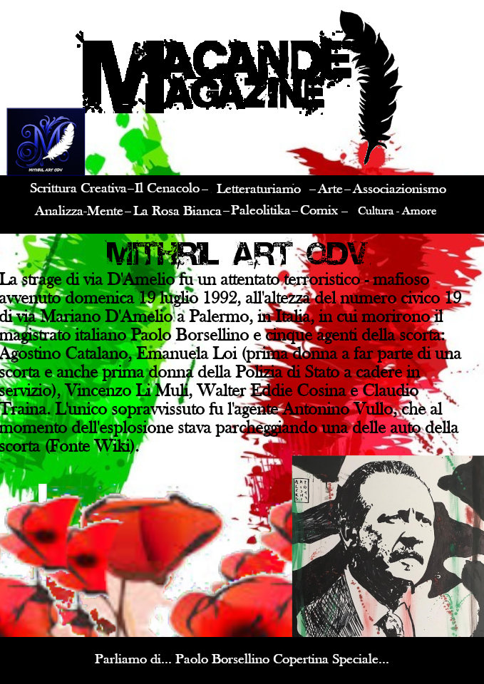 In Memoria di Paolo Borsellino 19 Luglio 2025